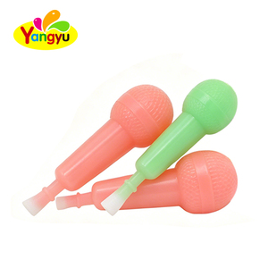 Caramelos de Gelatina Suave con Sabor a Frutas en Forma de Micrófono, OEM ODM, Surtidos en Frasco, Etiqueta Privada Personalizada - Product Image 2