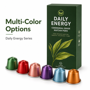 Cápsulas de Matcha OEM Profesionales Compatibles con Máquinas Nespresso Originales, Dosis Individual, Admite Logotipo Personalizado - Product Image 6
