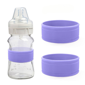 Etiquetas de biberón reutilizables personalizadas para guardería-Silicona de grado alimenticio para leche materna y alimentos para bebés, personalizadas - Product Image 3