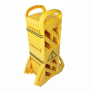 交通交通安全のための耐久性のあるプラスチック一時的な携帯用群衆制御バリケード拡張可能なフェンス折りたたみ式バリア - Product Image 3