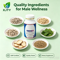 Comprimés de fertilité masculine XJTY Nature, complément alimentaire à base de plantes naturelles, maca, ginseng pour hommes adultes, augmentation du nombre de spermatozoïdes