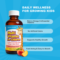 Complexe Multivitaminé Liquide Avancé Richtek : Soutien au Bien-être Corporel et à l'Énergie, Sans OGM, Nutrition Quotidienne, Vente en Gros Mondiale