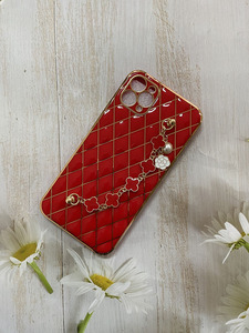 Custodia per telefono con bracciale placcato per Samsung Galaxy S22 Ultra S21 Plus <span class=keywords><strong>S20</strong></span> <span class=keywords><strong>FE</strong></span> A52 A53 A13 A12 5G <span class=keywords><strong>Cover</strong></span> posteriore in <span class=keywords><strong>Silicone</strong></span> morbido - Product Image 5