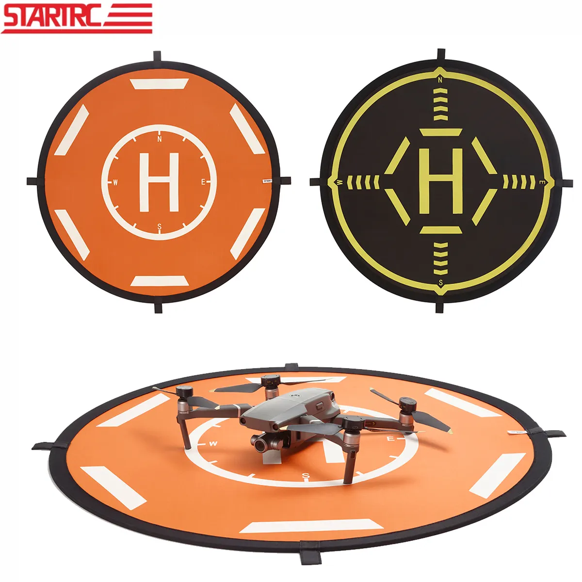 STARTRC 31.5 inches 80cm Tarmac Packing apron Drone Landing Pad for DJI Mini 3 Mavic 2 Air 2S Pro Customize Drones Accessories