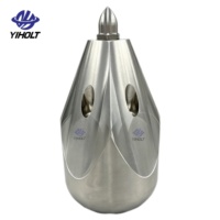 Buse de déboucheur de canalisations industrielle YIHOLT 1 pouce 8,5 kg pour canalisations entièrement obstruées par la boue, le sable et les blocages d'égouts sévères