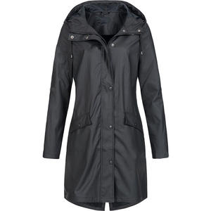Jumper Veste d'extérieur mi-longue pour <span class=keywords><strong>femme</strong></span> Manteau coupe-vent avec cape <span class=keywords><strong>de</strong></span> <span class=keywords><strong>pluie</strong></span> pour l'escalade pour le voyage - Product Image 2