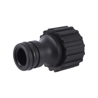 Adaptor Konektor Air Taman 16mm ke Ulir Betina 1/2 inci untuk Irigasi Akuarium