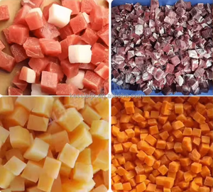Machine à découper en cubes les aliments surgelés à haute efficacité pour la découpe en dés <span class=keywords><strong>de</strong></span> bacon, <span class=keywords><strong>de</strong></span> poulet, <span class=keywords><strong>de</strong></span> bœuf, <span class=keywords><strong>de</strong></span> légumes, <span class=keywords><strong>de</strong></span> carottes - Product Image 3