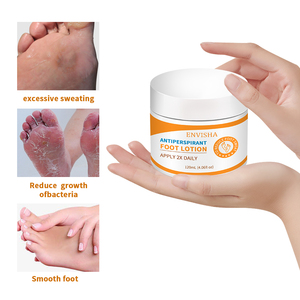Hot bán nhãn hiệu riêng hữu cơ chân chất chống mồ hôi Kem khử mùi mồ hôi tay chân Lotion cho nam giới và phụ nữ - Product Image 3