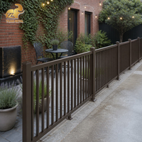 Système de balustrade en aluminium thermolaqué pour terrasse de piscine extérieure, jardin, balcon, garde-corps de sécurité, projet résidentiel et hôtelier en Australie