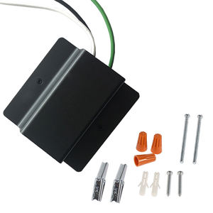 Accessoires de système de Rail de voie de type H tête de voie LED 3 fils connecteur Mini menuisier noir blanc pour Rail de voie - Product Image 4