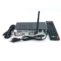 OMOVO TV 数字 DVB-S2X 卫星电视接收器 H265 内置 WiFi IPTV 支持高清 1080P GX6605H H.265 卫星接收器