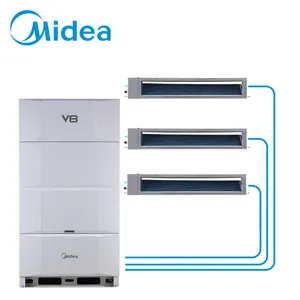 Midea brand Wide Range of Indoor Units heating and cooling 14hp 40kw Enhanced Comfort R410A central air conditioner for villas