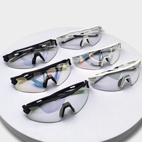 Lunettes photochromiques personnalisées pour le cyclisme, monture TR90 de haute qualité, protection UV400, lunettes de soleil pour la course à pied, l'escalade, le VTT, lunettes de sport