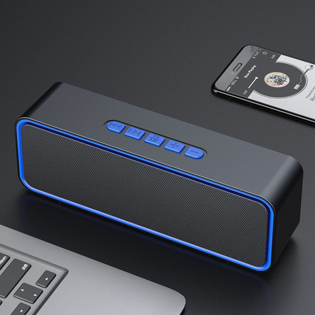 Portable Outdoor High Volume 10W BT Wireless Speaker 15m Range Hands-Free Call TF Card Mobile Phone Car Radio Home Audio