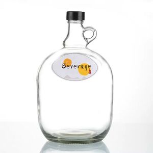 Botellas <span class=keywords><strong>de</strong></span> Vino Transparentes <span class=keywords><strong>de</strong></span> 4L y 5L, con Tapa <span class=keywords><strong>de</strong></span> Rosca, Impresión <span class=keywords><strong>de</strong></span> Logotipo Personalizado, Embalaje Estándar para Exportación - Product Image 1