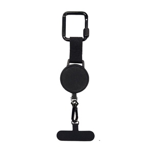Sangle de téléphone rétractable antivol robuste avec cordon anti-perte pour téléphone portable, mousqueton de sécurité et attache en acier - Product Image 4