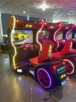 Jeux d'arcade à pièces, simulateur de course automobile Cruising Blast, machine de jeu d'arcade en verre et en métal, prise universelle, anglais pour FEC