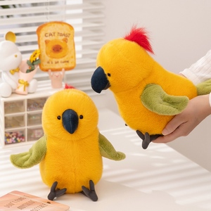 <strong>Wholesale</strong> 23cm Simulated Yellow <strong>Parrot</strong> Soft Plush <strong>Toys</strong> Lifelike Bird Companion Dolls OEM ODM Kids Soft <strong>Toys</strong> PP Cotton Filling - Product Image 3