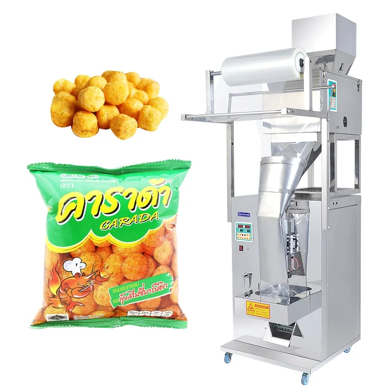 San teknoloji SG-BP1000 büyük kapasiteli granül tozu unu baharat fıstık kaju fıstığı aperatif kurutulmuş meyve paketleme paketleme makinesi