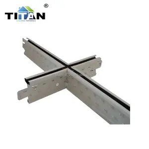 T Bar Suspended Components/Ceiling Frames/Black Fut 32/38 Ceiling Tiles T-Grids For Installation