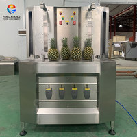 Dubbelkopige ananas schilmachine FXP-99 rechtstreeks van de fabriek Nanas fruit schilmachine 6-8 stuks/min Geoptimaliseerd voor diverse soorten fruit