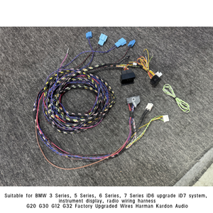 ชุดสายไฟสำหรับรถ BMW 3/5/6/<span class=keywords><strong>7</strong></span> G20ชุด G32 G12 G30พร้อมชุดแปลงระบบ ID7 ID6เสียง <span class=keywords><strong>Harman</strong></span> <span class=keywords><strong>Kardon</strong></span> - Product Image 4
