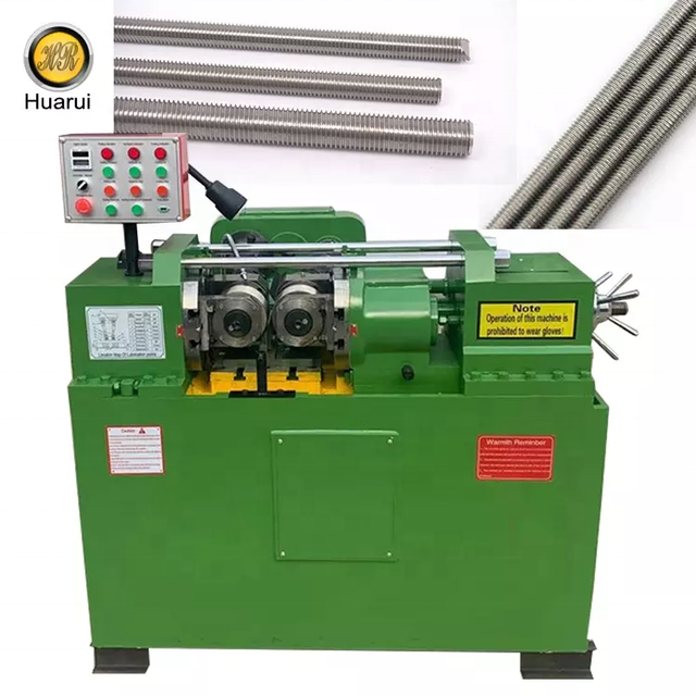 Automatic Full Rod Thread Rolling Machine Rebar Hydraulic Steel Bar Tread Rolling Machine for Bolt