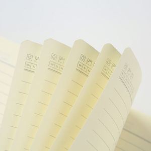 Bloc-notes d'affaires personnalisé en couleur unie, format A5, imitation cuir, personnalisation du logo - Product Image 3