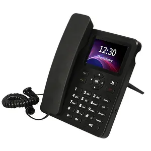 Factory Wholesale 3G GSM 2G 4G VOLTE 3.5 inch Color Screen WiFi Hotspot BT Telephone Fixed Wireless Desktop Landline Home Phone