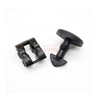 Clips de fixation et garnitures de couvercle de crochet de remorquage pour pare-chocs arrière de voiture DYR500010 DYF500010 pour Land Rover
