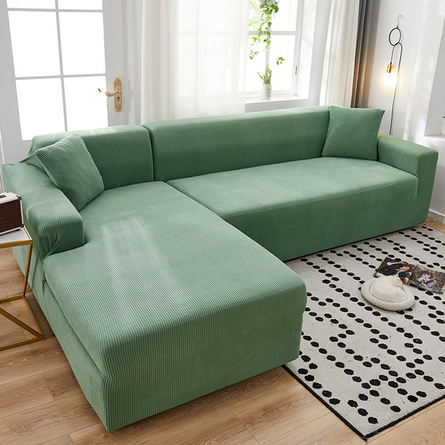 Modern Simple Universal Elastic Breathable Full Cover Europe Style Sectional Sofa Slipcover Factory Direct Sales