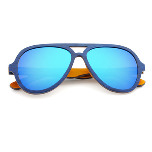 Ván trượt Màu Đen gỗ sinh thái sang trọng lớn khung thiết kế phân cực Kính mát cá nhân Laser Etch - Product Image 3