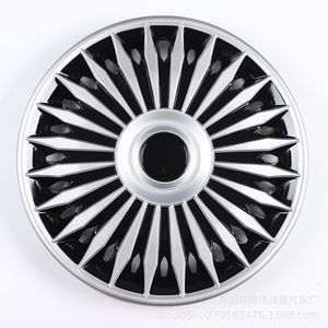 Juego de 4 Tapas Universales para Llantas de Coche de 14/15/16 Pulgadas, Tapacubos de Repuesto R15, Color Rojo, Negro y Plateado - Product Image 5