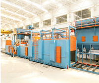 Máquina de Granallado Eléctrica Puhua con Bomba de 50KW de Potencia, 1 Año de Garantía, para Pulido en Construcción, Operación Automática, Accionada por Motor