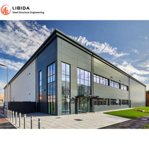 Steel <strong>Structure</strong> Framed Prefab Warehouse Construction Office Commercial Building - Product Image 4