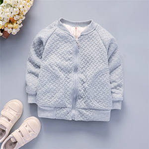 Manteau pour bébé fille de 0 à 4 ans, épais, en coton de haute qualité, vêtements d'automne en velours avec fermeture éclair, vêtements d'hiver pour enfants, vestes chaudes - Product Image 4