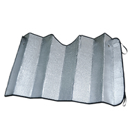 Individuelles Logo Aluminium Bubble Auto-Sonnenschutz Faltbarer Windschutzscheiben-Sonnenschutz Auto-Fenster-Sonnenschutz aus Aluminium