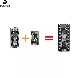 RF Nano V3.0 Micro USB Mô-đun ATmega328P QFN32 5V 16M CH340 Tích Hợp NRF24l01 + 2.4G Không Dây Imme - Product Image 4
