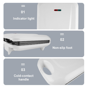 Máquina para hacer donuts, plancha eléctrica de doble cara con 16 orificios para panadería casera, 110V, 220V - Product Image 4