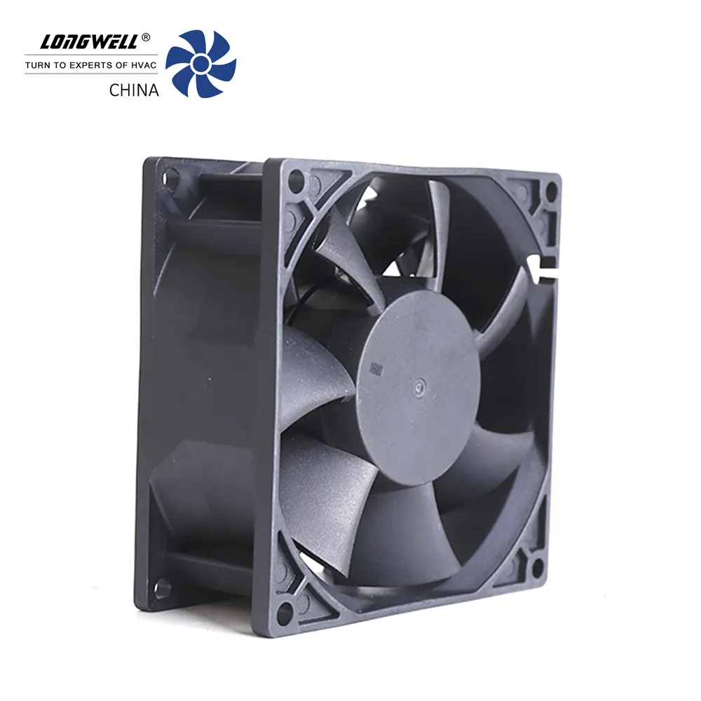 LONGWELL 60x60x15mm 24V DC 12 rodamiento de bolas DC ventilador de refrigeración 1500 RPM para computadora, refrigeración de equipos