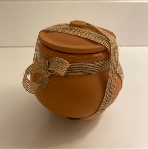 Hogar decoracion céramique mate vide pot de bougie <span class=keywords><strong>en</strong></span> argile de <span class=keywords><strong>terre</strong></span> <span class=keywords><strong>cuite</strong></span> <span class=keywords><strong>avec</strong></span> <span class=keywords><strong>couvercle</strong></span> bougeoirs, lanternes et bocaux de bougie - Product Image 2