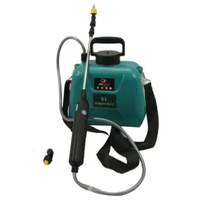 5L 12V battery operated spray pump rechargeable electric knapsack trolley type agricultural sprayer