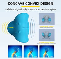 Oreiller de traction chiropratique pour soulager la douleur, relaxant pour le cou et les épaules, dispositif de traction cervicale, étireur de cou