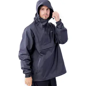 Best Hoodie Ski Jacket Of 2024 Men Rain Coat Lightweight Custom High Quality Waterproof Snowboard Windbreaker Jacket