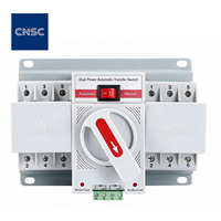 Interrupteur de transfert automatique double alimentation mini domestique CB Classe Q1-63/2P4P 125A Fabriqué en Chine continentale