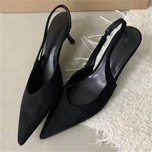 Sandales à talons hauts style européen et américain pour femmes, talons compensés sexy imprimé léopard pour soirées, printemps-été - Product Image 1