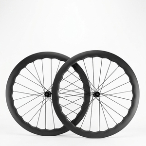 700C Road Wave Wheelset Carbon Fiber Disc Center <b>Lock</b> 24 Spokes Ultra-lightweight 28mm Wide China <b>Wheels</b> Carbon Fiber Constructi - Product Image 4
