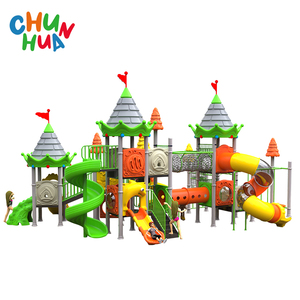 Nhà Phim Hoạt Hình Hoàng Tử Lâu Đài Chủ Đề Trượt Phiêu Lưu Thiết Bị Thương Mại Sân Chơi Ngoài Trời Trượt Cho Trẻ Em - Product Image 3