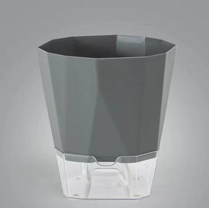 <span class=keywords><strong>Pot</strong></span> de fleur de bonsaï d'arrosage de niveau d'eau clair <span class=keywords><strong>rond</strong></span> coloré paresseux de décoration à la maison - Product Image 5